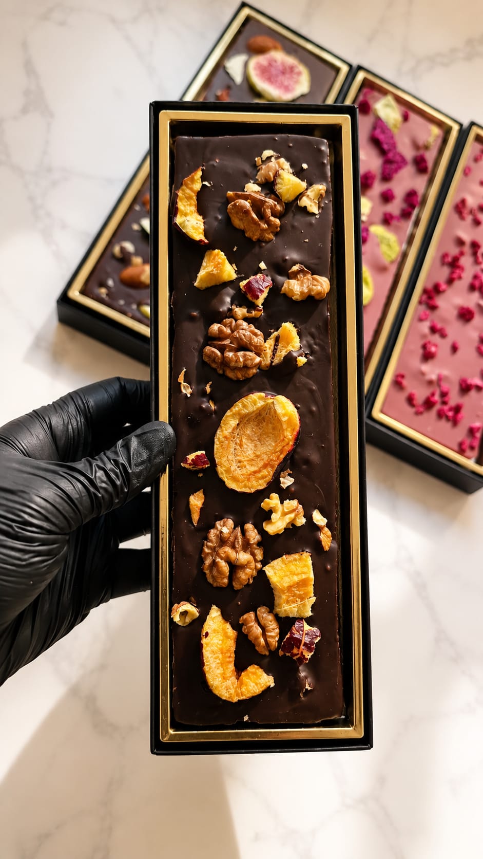 Dark Plum & Walnut
